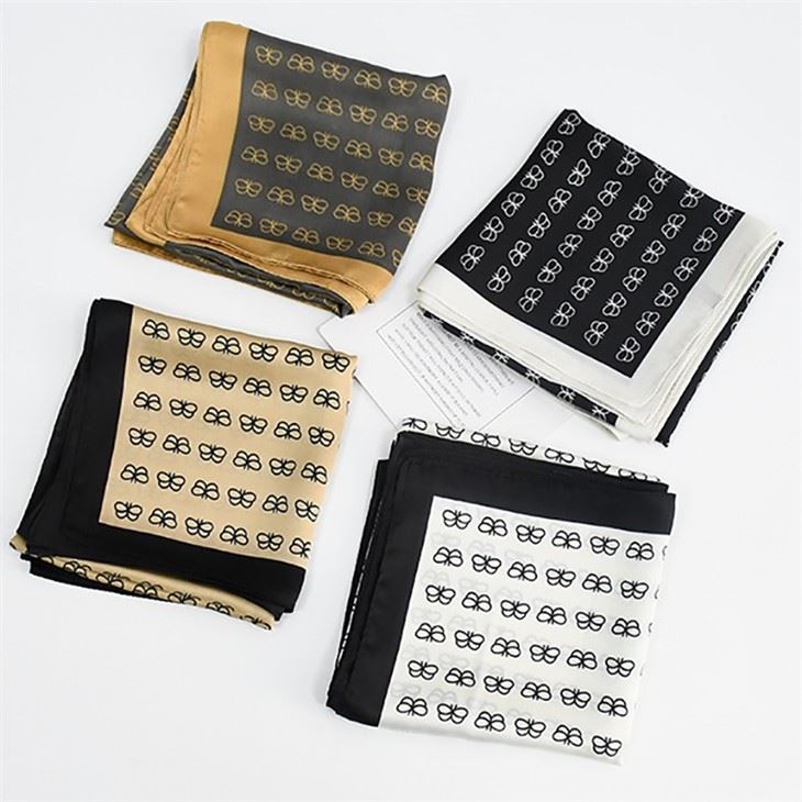 Custom Luxury Lady 100% Silk Scarf