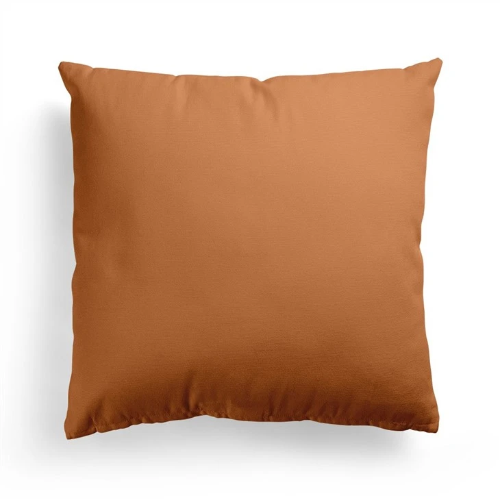 New Nordic Orange Geometric Throw Pillowcase Floral Print Home Pillowcase